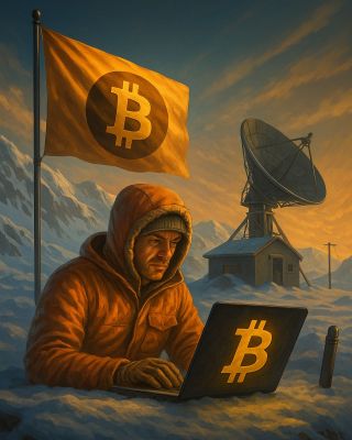 🌐 Bitcoin funguje i tam, kde nefunguje nic jiného. Příběh z nejodlehlejšího místa planety právě teď👇...